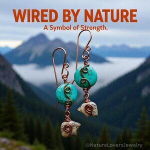 Southwestern Vibes! Mama Bears! Handmade Totem Bears & Spirit Animal Earrings